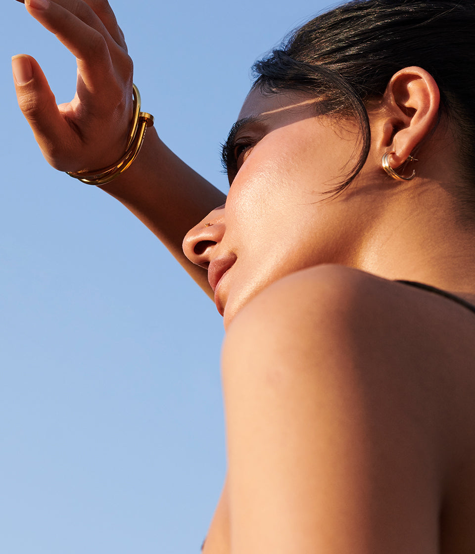 Patchouli Glow fast absorbing spf oil